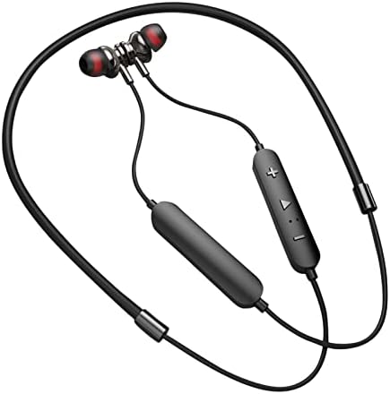 523374 W200 Bluetooth 5.0 Kulaklık Boyun kablosuz Kulaklık Stereo sporcu kulaklığı Mikrofonlu kulaklıklar