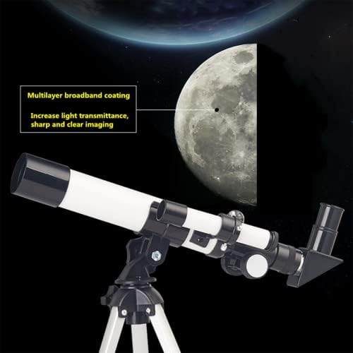 WHMMCO Teleskop Çocuklar için, Taşınabilir HD Açık Alle Monoküler Teleskop, Astronomik Refrakter Teleskop ile Ayarlanabilir Tripod,