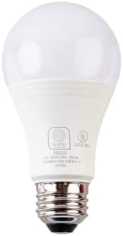 SleekLighting 12 Watt Şafak Vakti Sensörü A19 LED ampuller İle E26 standart Taban 4000K Soğuk Beyaz 1100 lümen 2 Paket