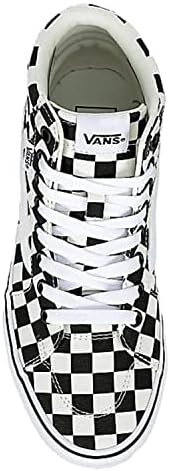 Vans Unisex Filmore Yüksek Top Sneaker-Çok Damalı-Siyah / Beyaz