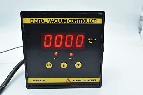 Panel Montajı Yüksek Vakumlu Damıtma Sütunları için Dijital Vakum Gösterge Kontrolörü (Aralık: 0 ila 760 mm.Hg) Fabrika Kalibrasyon