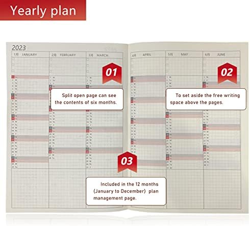 ZTTXL 2023-2024 Günlük Planlayıcı, Planlayıcı içeriği Yıllık Takvim, Aylık Takvim, Haftalık Sayfalar, Günlük Sayfalar içerir İngilizce