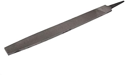 X-DREE 12 30.5 cm Uzun Karbon Çelik Çift Taraflı Pürüzsüz Kesim Düz Dosyaları için Ahşap(12' '30.5 cm Uzun Çelik Karbon Düz Lados de
