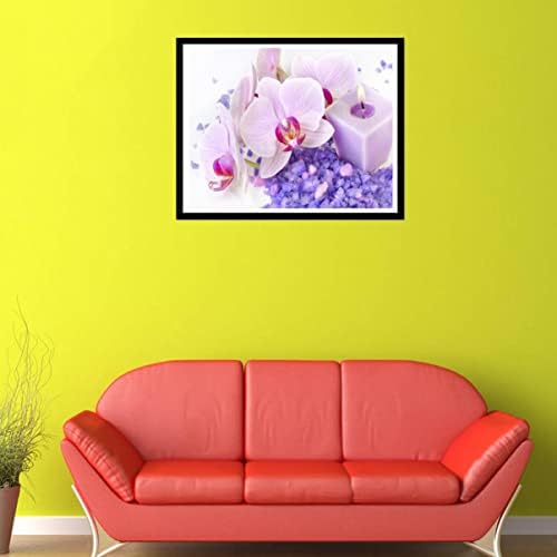 Veemoon Dekor Kiti Duvar Sanatları Çapraz D Nakış Boyama Güzel Çiçek Resimleri El Sanatları DIY Ev Boncuk Elmas