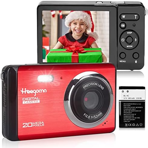 Fotoğrafçılık için dijital kamera, FHD 1080 P 20MP Nokta ve Ateş Kamera ile 2.8 TFT LCD, kompakt Şarj Edilebilir Vlog Kameralar için