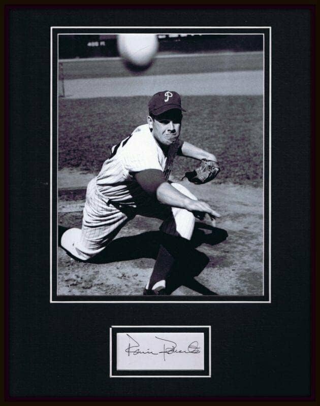 Robin Roberts İmzalı Çerçeveli 11x14 Fotoğraf Ekranı JSA Philadelphia Phillies - İmzalı MLB Fotoğrafları