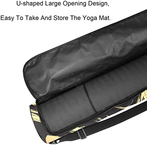 RATGDN Yoga Mat Çantası, Mermer Dokular egzersiz yoga matı Taşıyıcı Tam Zip Yoga Mat Taşıma Çantası Ayarlanabilir Kayış ile Kadınlar