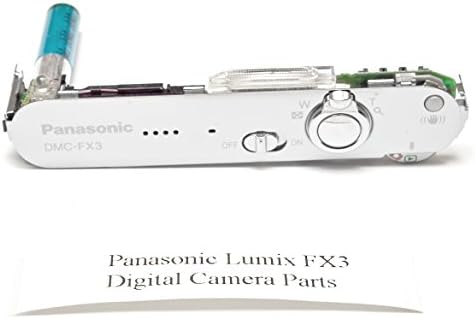 Flaşlı Orijinal Panasonic Lumix DMC-FX3 Üst Kontrol Paneli-Yedek Parçalar