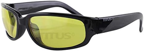 TİTUS Classic Saftey Gözlük (Kılıflı, Sarı)