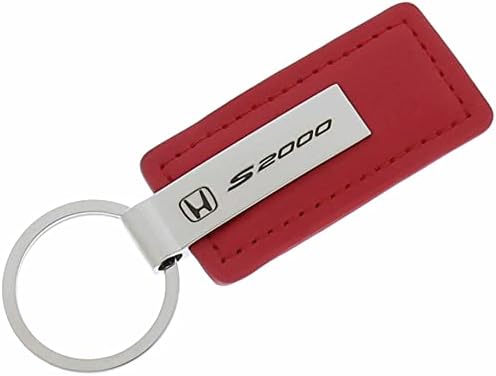 OTOMOTİV Altın A. Ş. Honda S2000 için Kırmızı Deri Anahtarlık