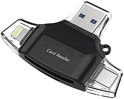 Acer TravelMate P2 (TMP214-52) ile Uyumlu BoxWave Akıllı Aygıt (Boxwave'den Akıllı Aygıt) - AllReader SD Kart Okuyucu, microSD Kart