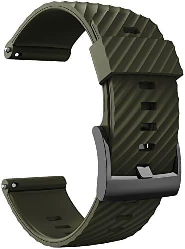 VBWVA 24mm Silikon Sapanlar Yedek WatchBand Suunto 7 D5 Bilezik Suunto 9 Spartan Spor Bilek SAAT Baro akıllı saat Bileklik