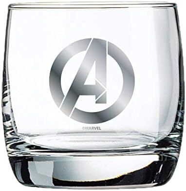 Marvel Cam Seti-Avengers Logosu-2 Bardaktan Oluşan Koleksiyonluk Hediye Seti-10 oz. Kapasite-Klasik Tasarım-Sağlam Taban