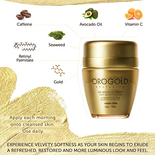 Orogold 24 C Vitamini Yüz Serumu ve 24K Multi-Vitamin Gündüz Nemlendirici Seti