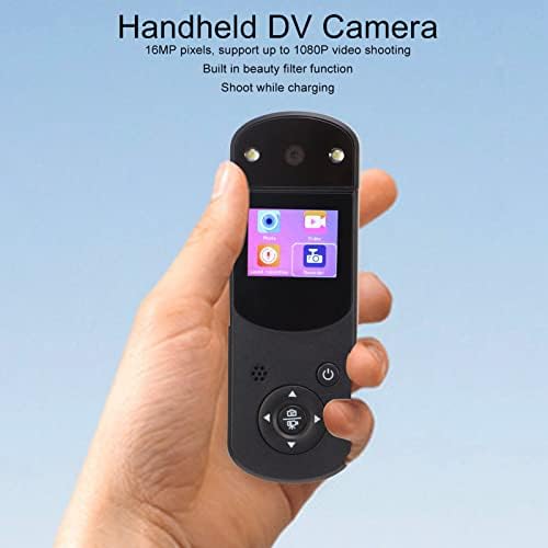 Zyyını El DV Kamera, HD 1080 P 16MP Dijital Kamera Dönebilen Vlog Kameralar Çok Fonksiyonlu Klip Spor Eylem Video Kameralar, Çocuklar