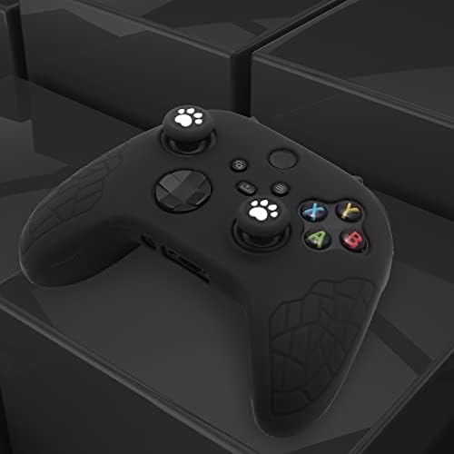 Xbox Serisi X Denetleyici Cilt, Kaymaz Xbox Serisi S Silikon Cilt, Başparmak Kavrama Kapaklı Xbox Serisi S/X Denetleyicisi için Ergonomik