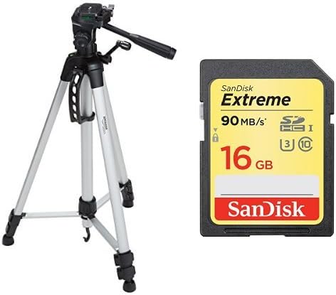 SanDisk 16GB Kartlı Temelleri 60 inç Hafif Tripod