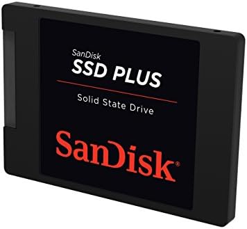 SanDisk SSD artı 2 TB Dahili SSD-SATA III 6 Gb/sn, 2,5 / 7 mm, 545 MB / sn'ye kadar-SDSSDA-2T00-G26