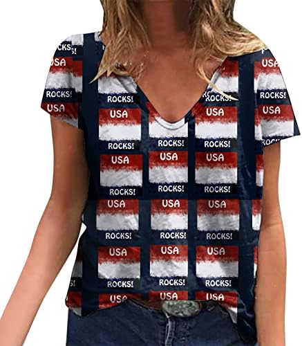 Sıkıştırma Uzun Kollu Kadın Bağımsızlık Günü Kadınlar için Baskı Günlük yazlık gömlek kadın Bayanlar için T Shirt