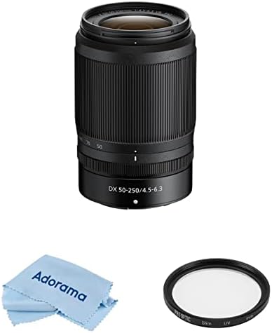 Nikon NİKKOR Z 24-200mm f / 4-6. 3 VR Lens, paket ProOptic Pro Dijital 67mm Çok Kaplamalı UV İnce Filtre, Temizlik Bezi