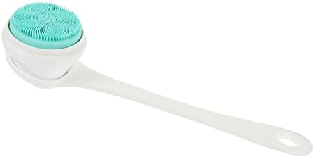 Yardwe Elektrikli duş Fırçası Silikon vücut fırçası elektrikli vücut kesesi Kafa Derisi Exfoliator Fırça Geri Duş için Fırçalar Geri