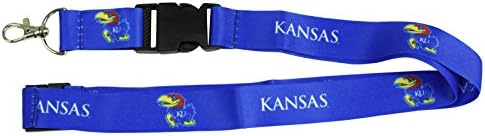 aminco Kansas Jayhawks Kordon-Kansas Jayhawks Anahtarlık KORDON-36 Uzun-