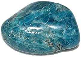 FOPURE Mavi Apatit Eskitme Taş Bir Doğal Kuvars Reiki Kristal Terapi Hediye Doğal Taşlar ve Mineraller
