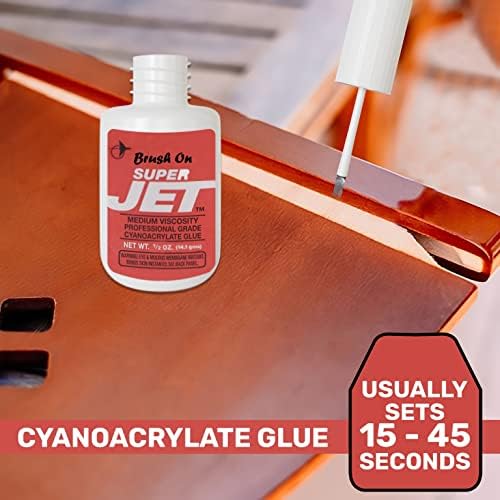 Jet Glue Brush-On Super Jet-Tüm Anlık Yapıştırma Durumları için İdeal