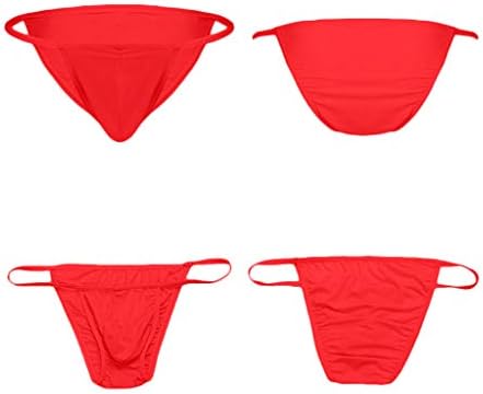 zuwımk Erkek Thongs Seksi erkek Dantel Fırfırlı Sissy Tanga Külot tam örgü Bikini Külot T-Geri G-String Underwear1